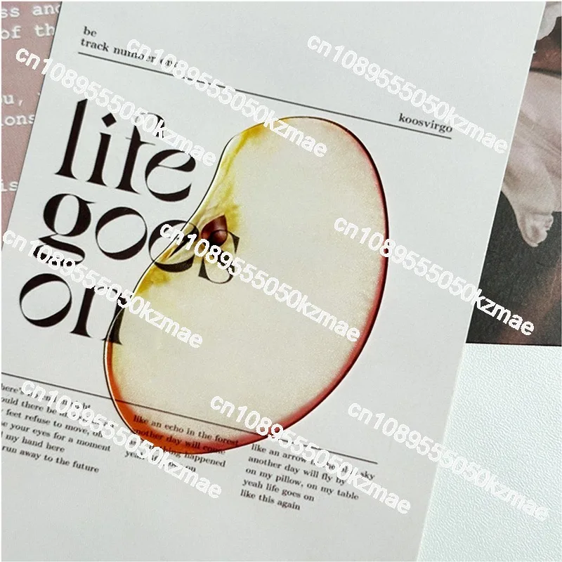 The same cute creative  watermelon strawberry fruit ins fixed book photo acrylic bookmarks 20