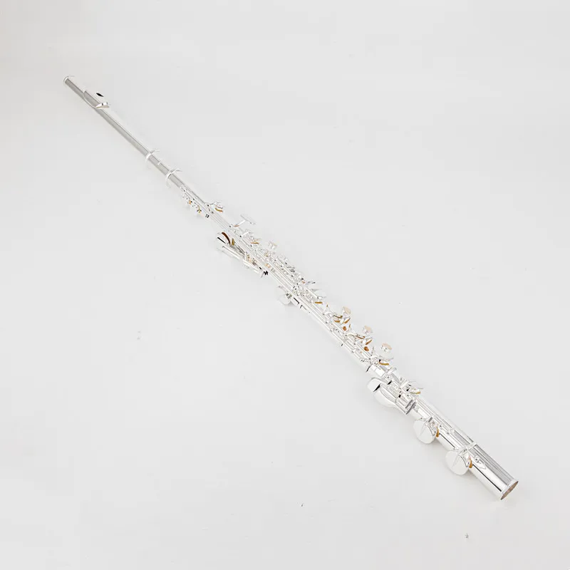 Sankyo AF301 알토 플루트 G Tune 16 폐쇄형 홀 키 슬리버 도금 전문 악기 케이스 포함 무료 배송