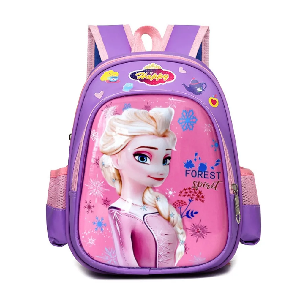 Spider Man Sofia Elsa Hard Shell Bag Beautiful Cartoon Character Pattern Backpack Loved By Children Suitable For Both Boys Girls