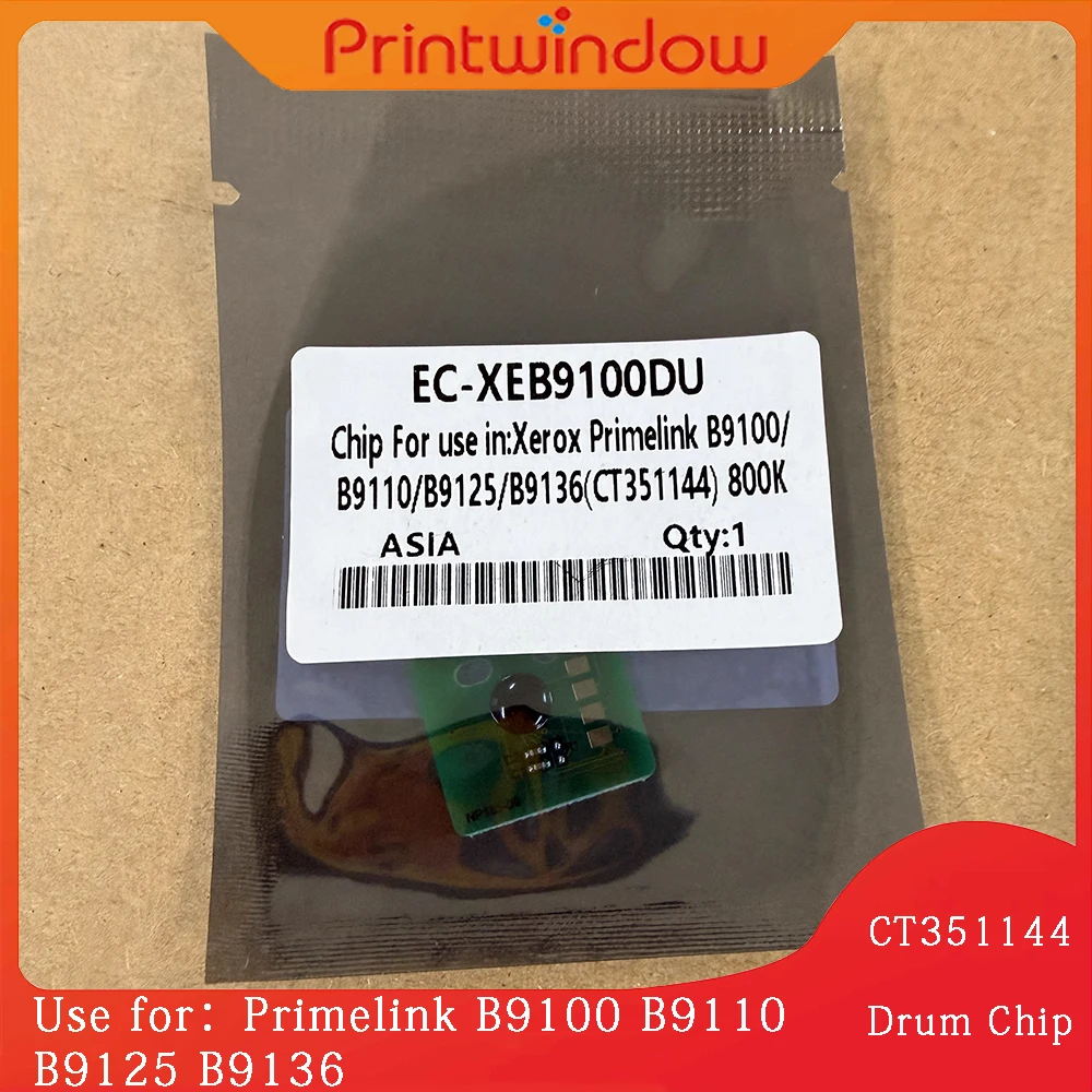 10PCS CT351144 Drum Chip 800K for Xerox Primelink B9100 B9110 B9125 B9136 ASIA Version
