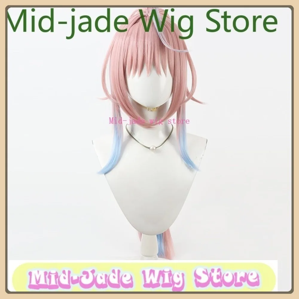 منتصف اليشم شعر مستعار مخزن Baojing لو شعر مستعار تأثيري هالوين أنيمي لعبة دور اللعب الاصطناعية الشعر الملابس الدعائم