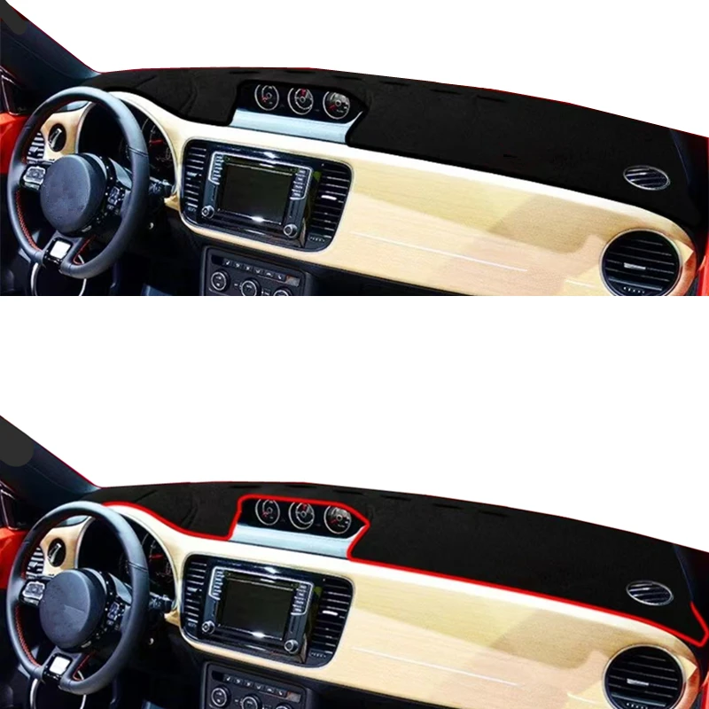 Car Accessories For Volkswagen VW Beetle 2012-2016 2017 2018 2019 Dashboard Cover Dash Mat Pad Anti-UV Dashmat Sun Shade Carpet