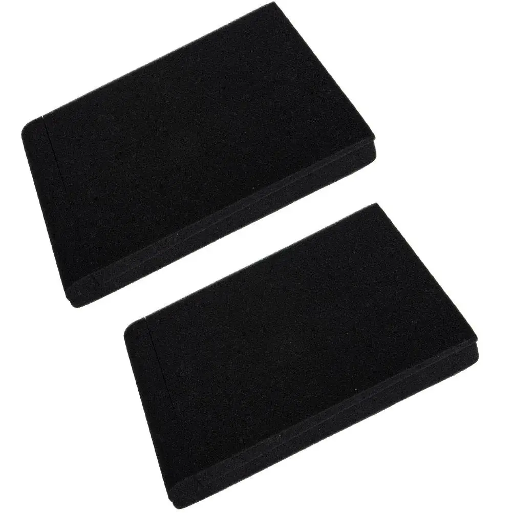 

2 Pcs Speaker Isolation Pad 28x9 5x4CM Shockproof Sound Diffuser Studio Monitor Foam Acoustic Dampening Subwoofer