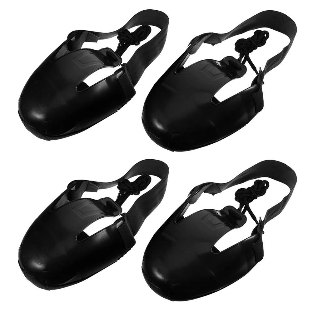 2pcs Safety Shoe Covers Steel Protection Non-Slip Reusable Pvc Guard For Workers Outdoor Construction Site Use