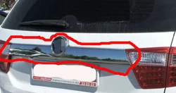 Boot light bar trim strip For foton sauvana