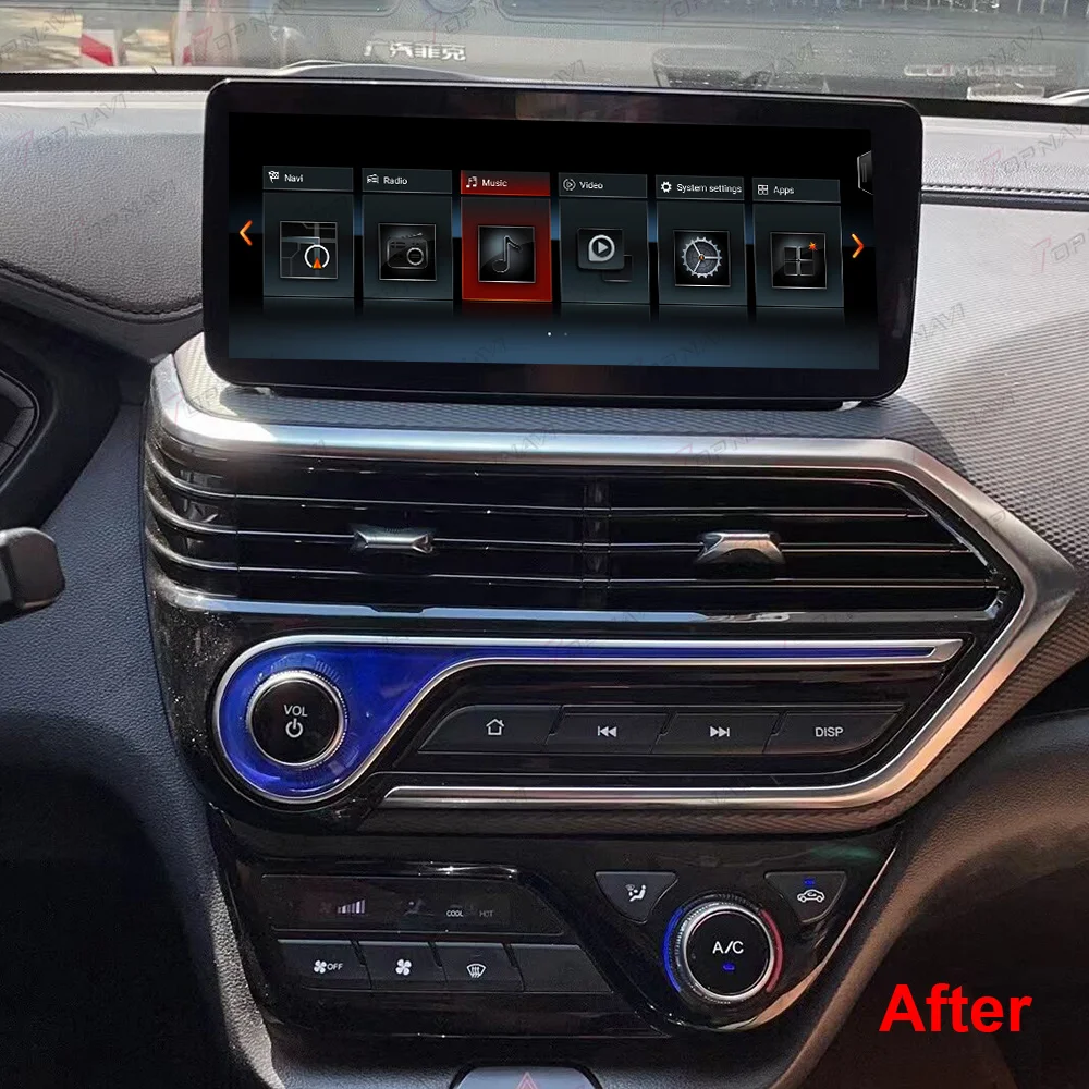 10.25 Inch Android 10 Car Stereo GPS Multimedia Player for 2019 2020 2021 Changan Alsvin Android Car Radio DSP Radio De Coche