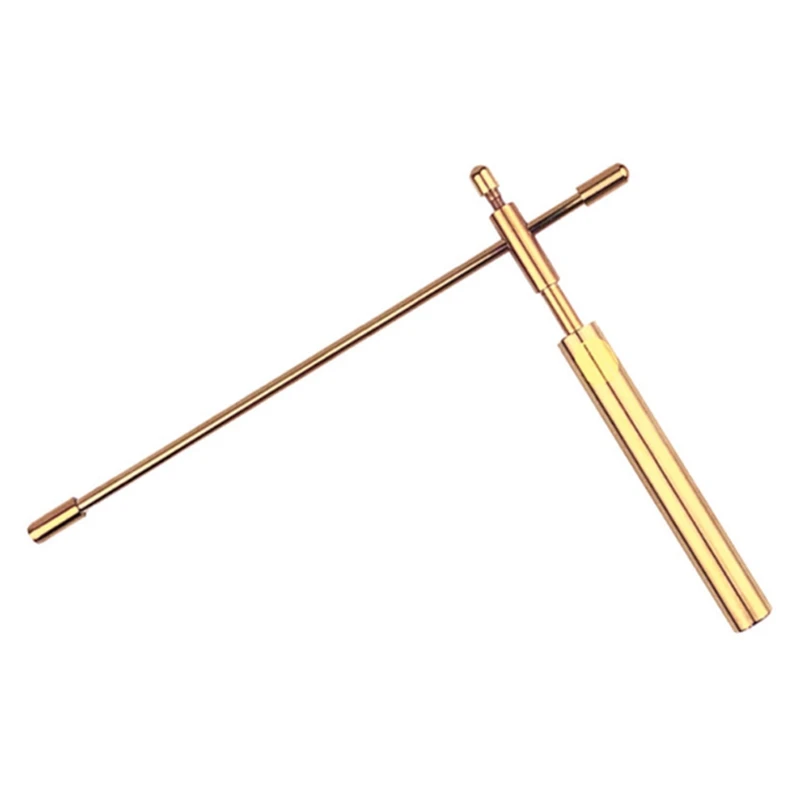 Ruler Tool Dowsing Rods Water Divining Rod Portable Diving Divining Copper Energy Seeking Treasure Rods For Outdoor