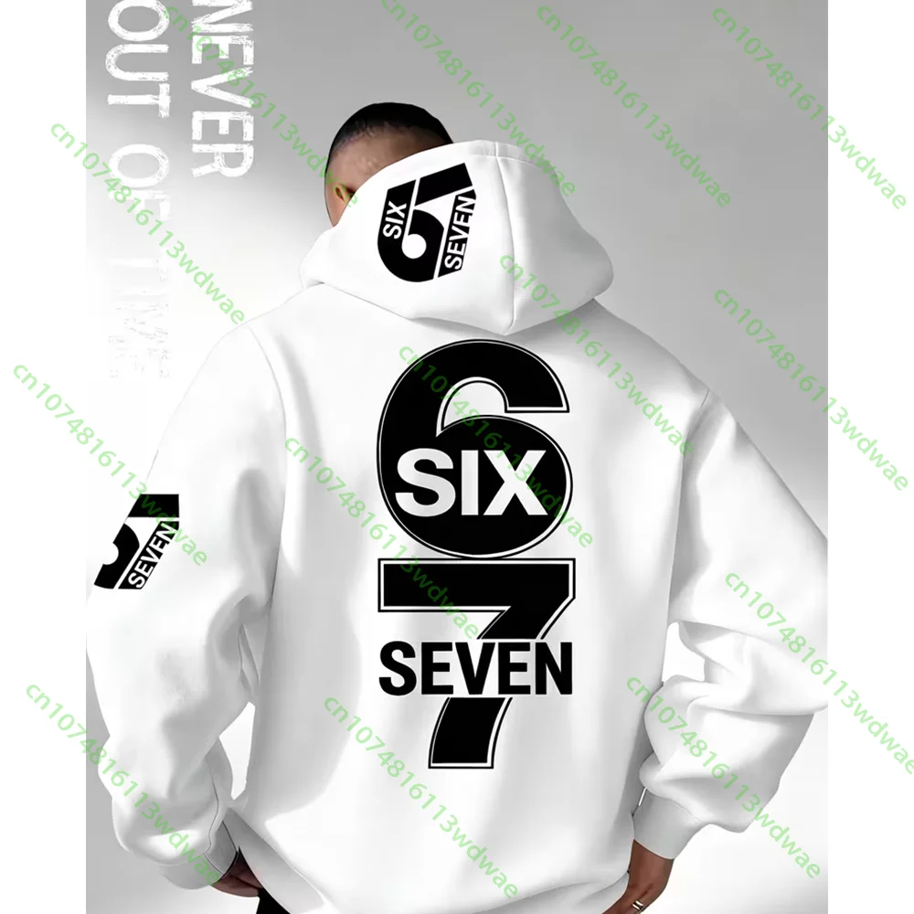 Men's Autumn/Winter Casual Hooded Sweatshirt Number Prints on the Back Look Comfortable for Casual Wear Stylish Daily Commutes