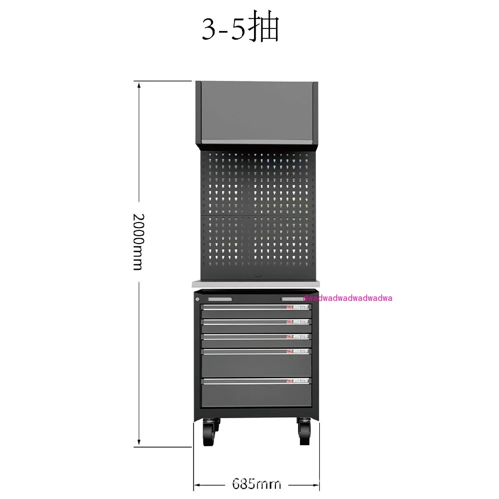 Cross-border hot-selling three-station tool station 5 pumping cabinet double door cabinet