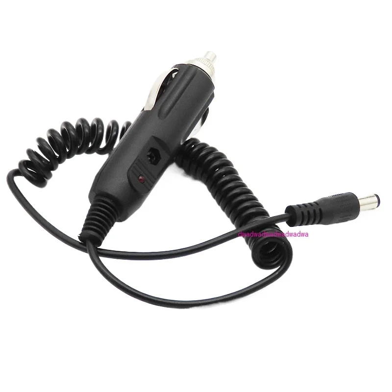 DC 12V Car Charger Charging Cable Spring Cord Line for Baofeng Two Way Radios Walkie Talkie UV-5R 5RE PLUS