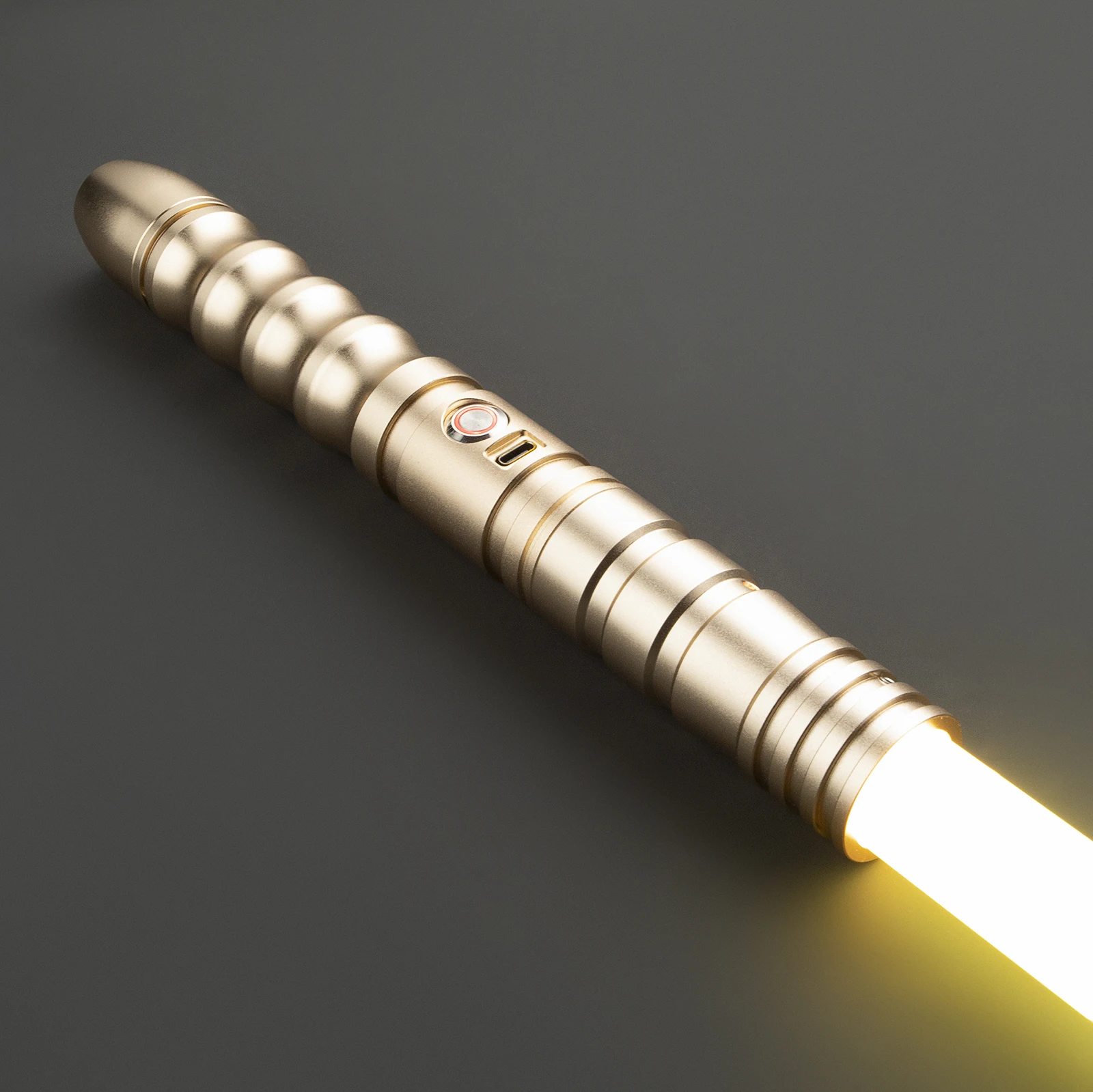 Lightsaber Neopixel Jedi Laserzwaard Metalen gevest Zwaar duelleren Gevoelig Glad Oneindig veranderend slaan Geluid LTG Light Sabre