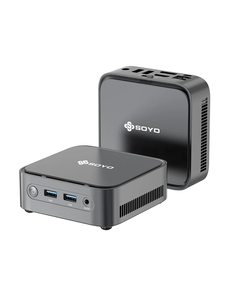 De voorraad is uitverkocht, plaats alstublieft geen bestelling. M4 PLUS2 SOYO Mini-pc Intel Alder Lake N150 - afbeelding 2