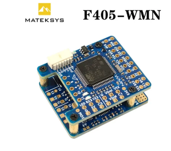 

MATEK F405-WMN F405 Flight Controller STM32F405RGT6 W/ Baro OSD Blackbox 132A Current Sense 2-6S Lipo For FPV Fixed Wing Drone