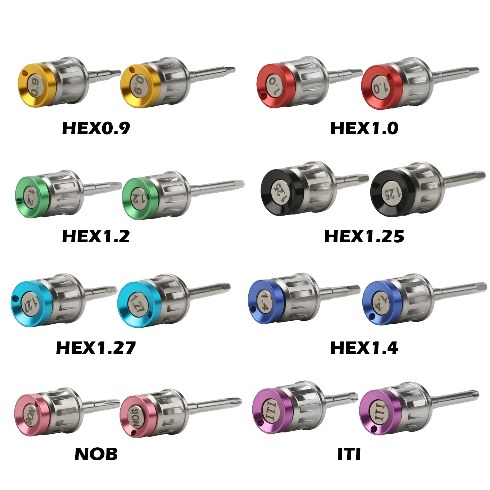 

Universal Dental Implant Surgical Guide kit ∅ 6.0-10.5 Dental Spacing Tool Drill Set Guide & Positioning Kit Tools Box