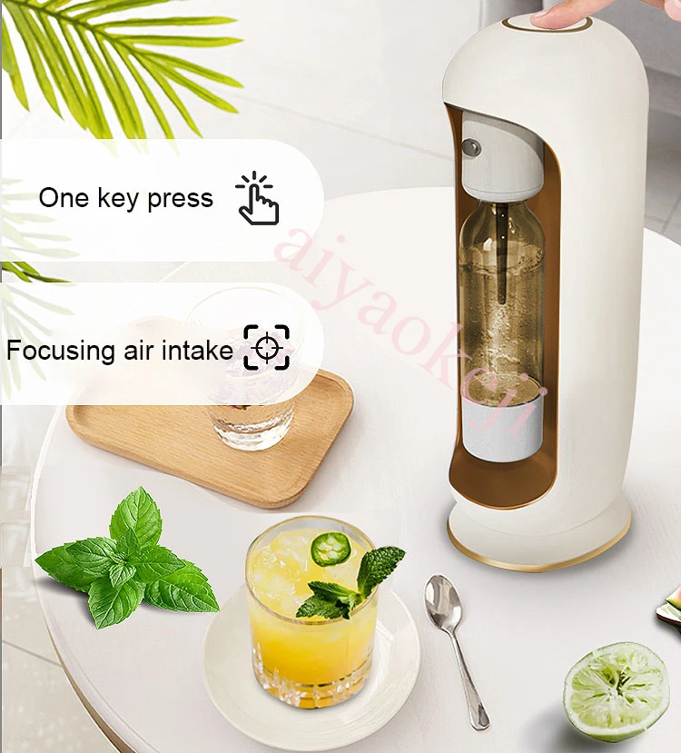 DIY Sparkling Water Machine Commerical Small Carbonate Beverage Soda Maker Drinks Bubble Water Machine images - 6