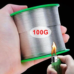 20/100g Easy Melt Solder Wires Low Temperature Stainless Steel Aluminum Copper Iron Metal Weld Cored Welding Wires Solder Rods