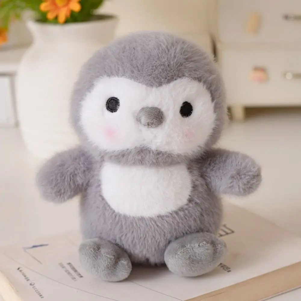 الأرانب الدب الصغير ألعاب من نسيج مخملي الأغنام البيضاء الصغيرة الكرتون الفيل أفخم دمية 16 سنتيمتر لينة الحيوان البطريق دمية #2
