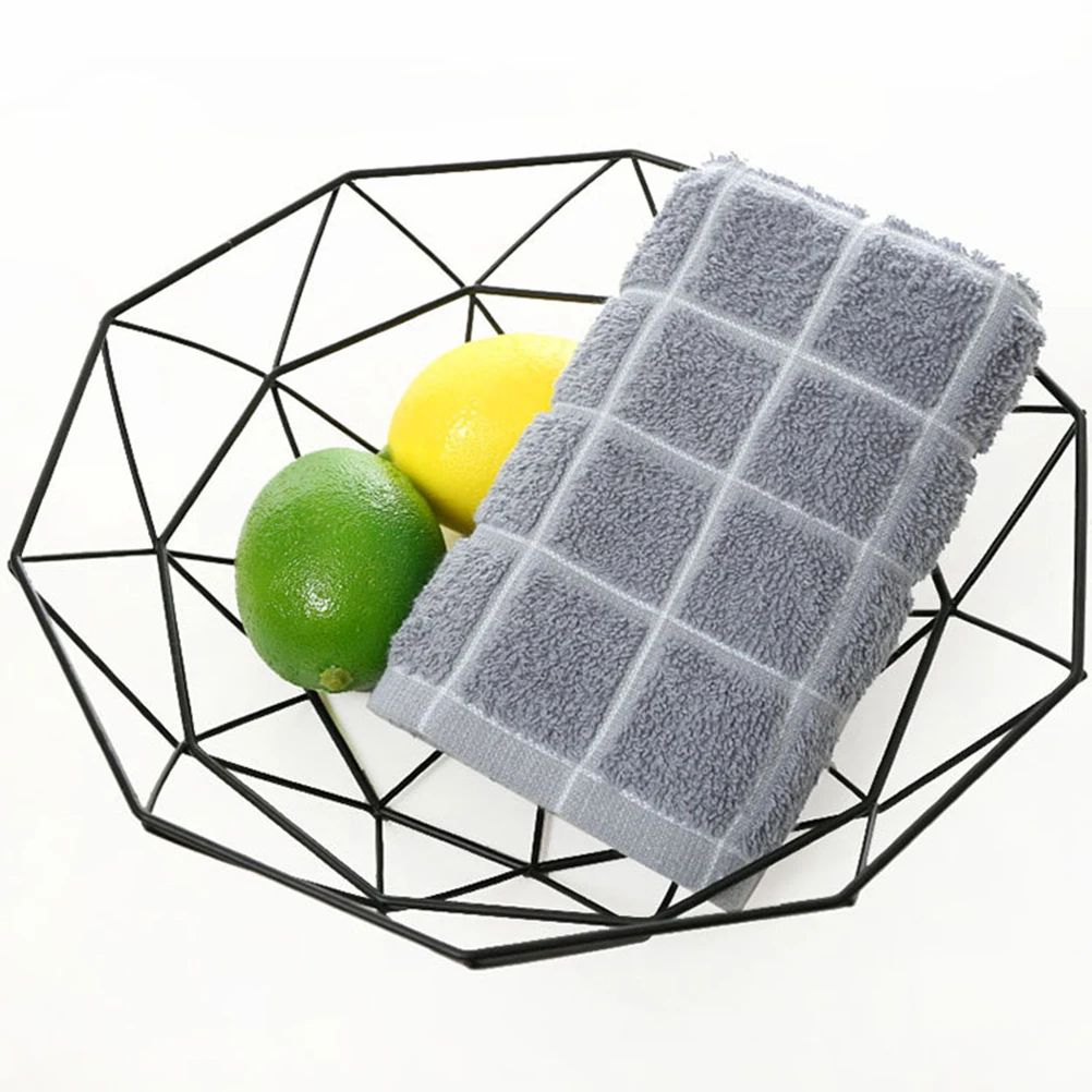 

3Pcs Pure Absorbent Towels 75x35cm Soft Plaid Hand Face Washcloths Bathroom Face Towels Kitchen Use FadeResistant