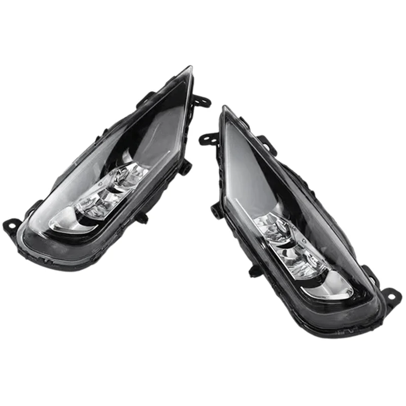 

Передняя светодиодная противотуманная фара AS-Car, противотуманная фара для Volvo XC60 XC90 S90 V90, светодиодная дневная ходовая фара