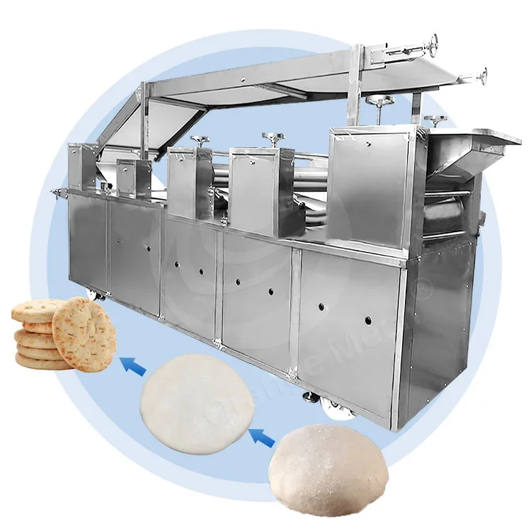 ORME Full Automatic Arabic Bread Maker Production Line Small Tortilla Roti Chapati Make Machine