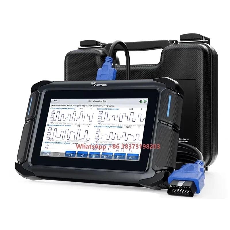 

VDIAGTOOL VD70 All System Car Diagnostic Tools OBD2 Scanner ECU Coding Key Programming Tool 36+ Services Auto Diagnostic Machine