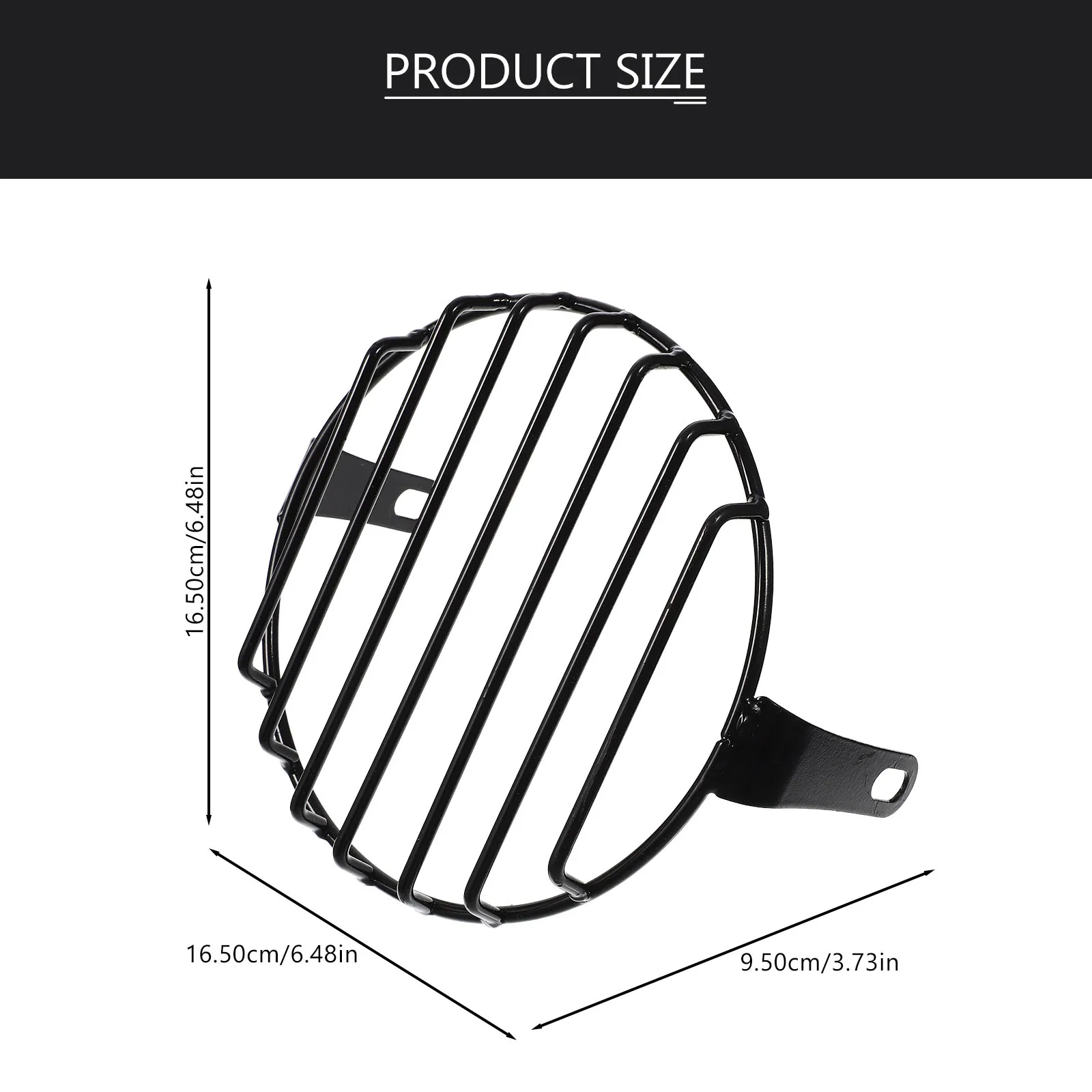 

Motorcycle Headlight Protection Cover Dirt Universal Motorbike Protector Grill Guard Lamp Decor Lampshade