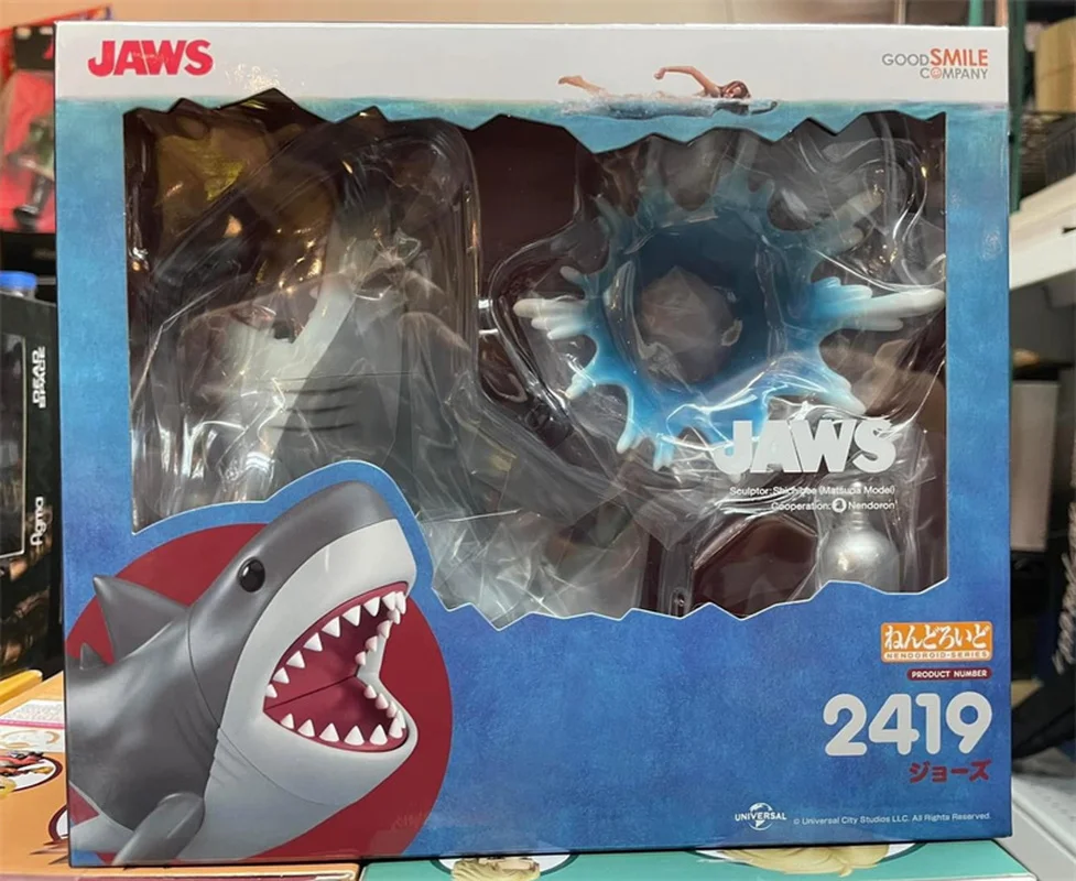 In Stock Original NO.2419 Great White Shark Anime Figure Model Collectible Action Toys Gifts