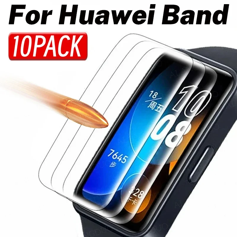 1-10Pcs Hydrogel Film For Huawei Band 8 Screen Protector Soft Film For Huawei Band 6/7/8 Protective Film Not Glass