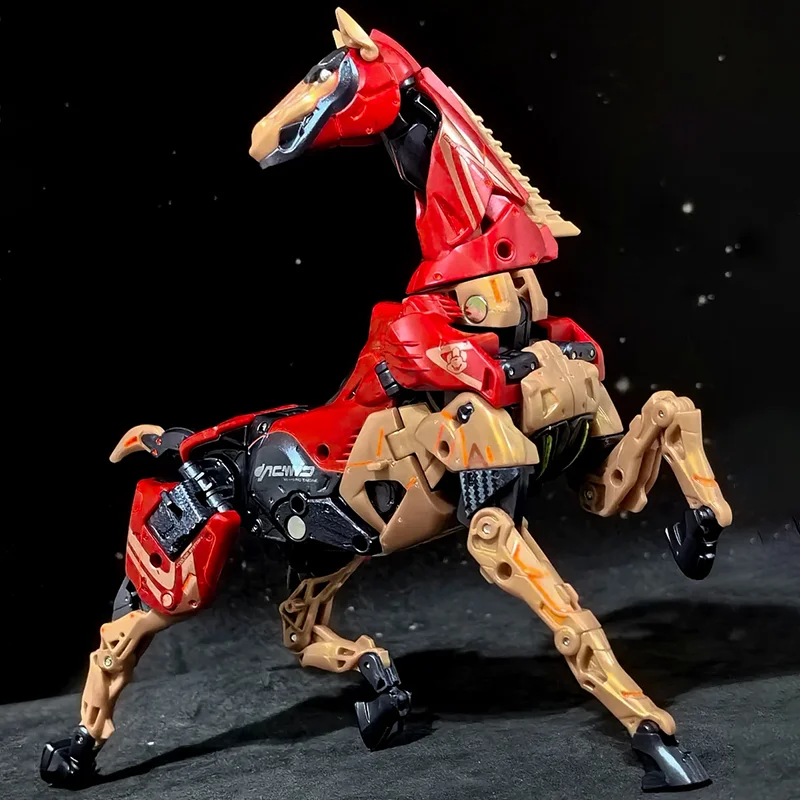 52toys Série Beastbox BB-75 Godspeed Cavalo Transformável Brinquedo Ano do Cavalo Caixa de Presente de Ano Novo Modelo de Montagem Colecionável