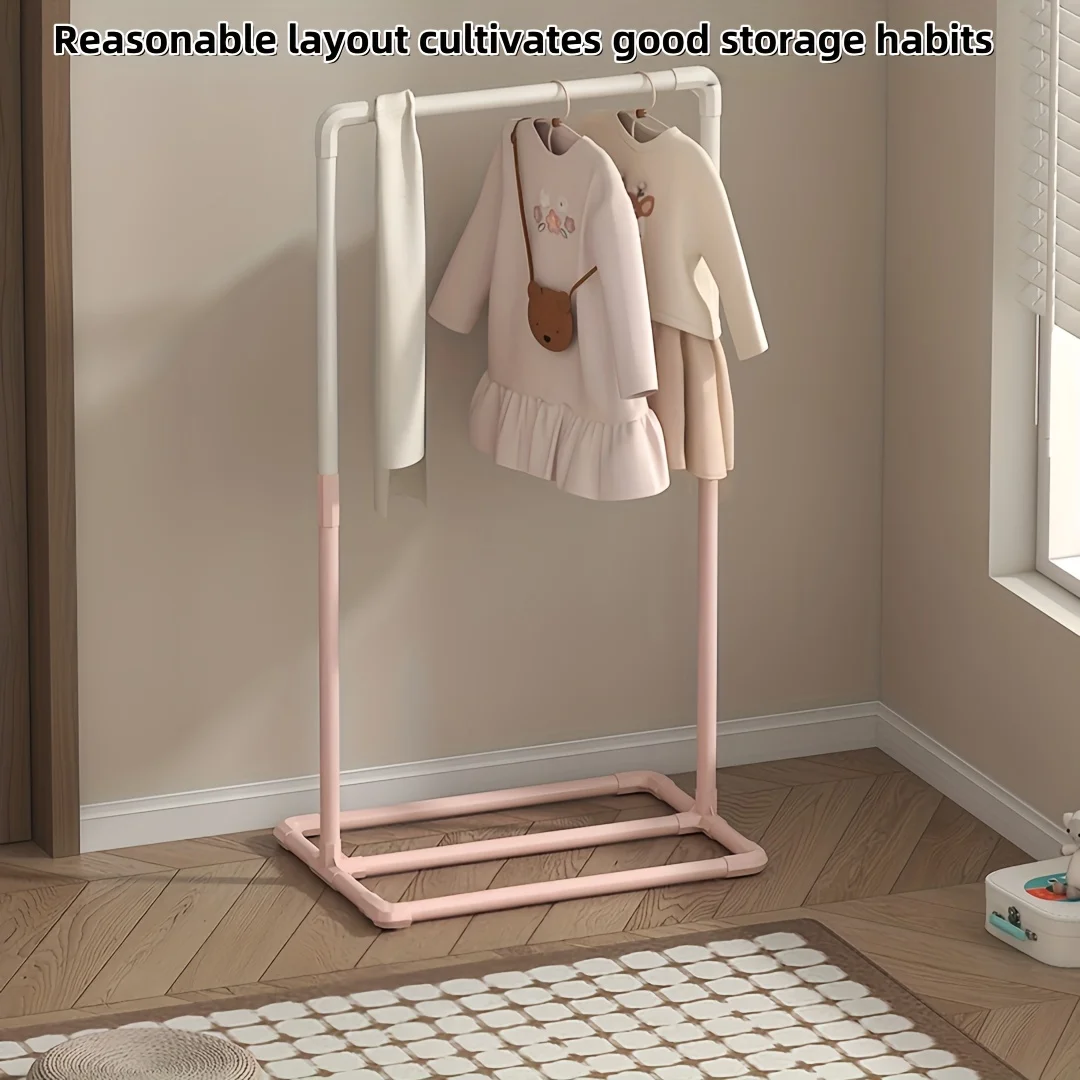 

Color-block Floor-standing Clothes Rack, Bedroom Clothes Rack, Indoor Clothes Drying Rack, Floor-standing Modular Clothes Rack