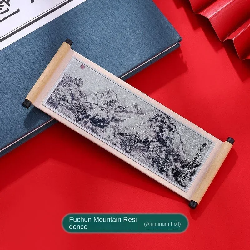 Thousands of Miles of Rivers and Mountains Map Refrigerator Sticker Forbidden City Merchandise Souvenir Gift - Image 4