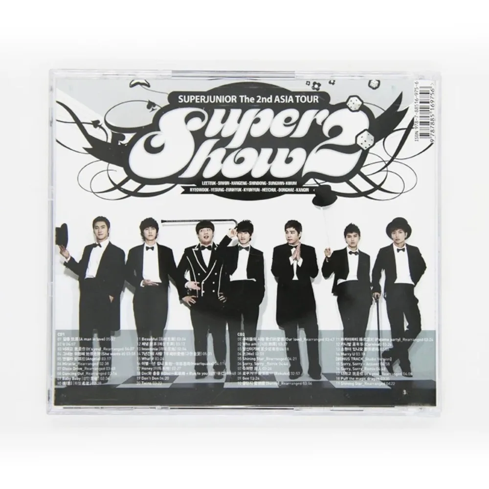 Super Junior 2010 Super Show 2 Live Concert 2CD - K-Pop Dance Pop Hits