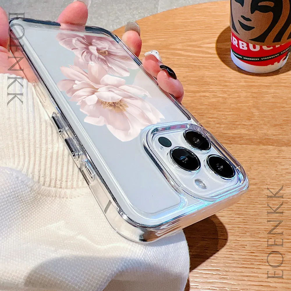 Case For Samsung A55 Cases Galaxy S24 Ultra Case Flower Soft Silicone Case For A15 A35 A34 A54 A33 A53 S23 FE S22 S21 Plus Cover