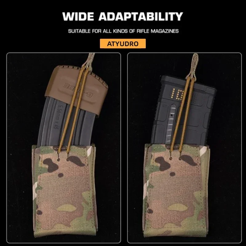 Tactical Magazine Hunting Assaulter Single Mag Pouch Airsoft System Acessories Paintball CS Shooting Pistol Outdoor Equipment