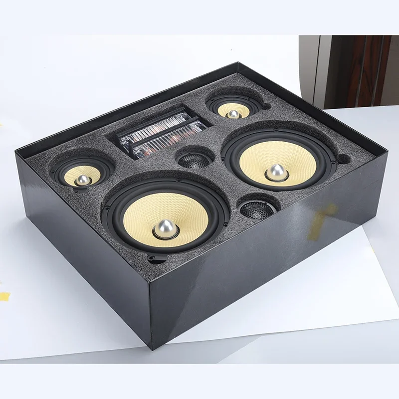 Factory High End 6.5 Inch 3 Way Component Speaker Car Coaxial Audio Speaker 6.5 Inch 160W