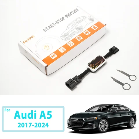 Для Audi A5 S5 RS5 2017-2021 2022 2023 2024 Автоматический стоп-запуск двигателя Модуль памяти Cancel Автомобильный автоматический переключатель запуска и остановки