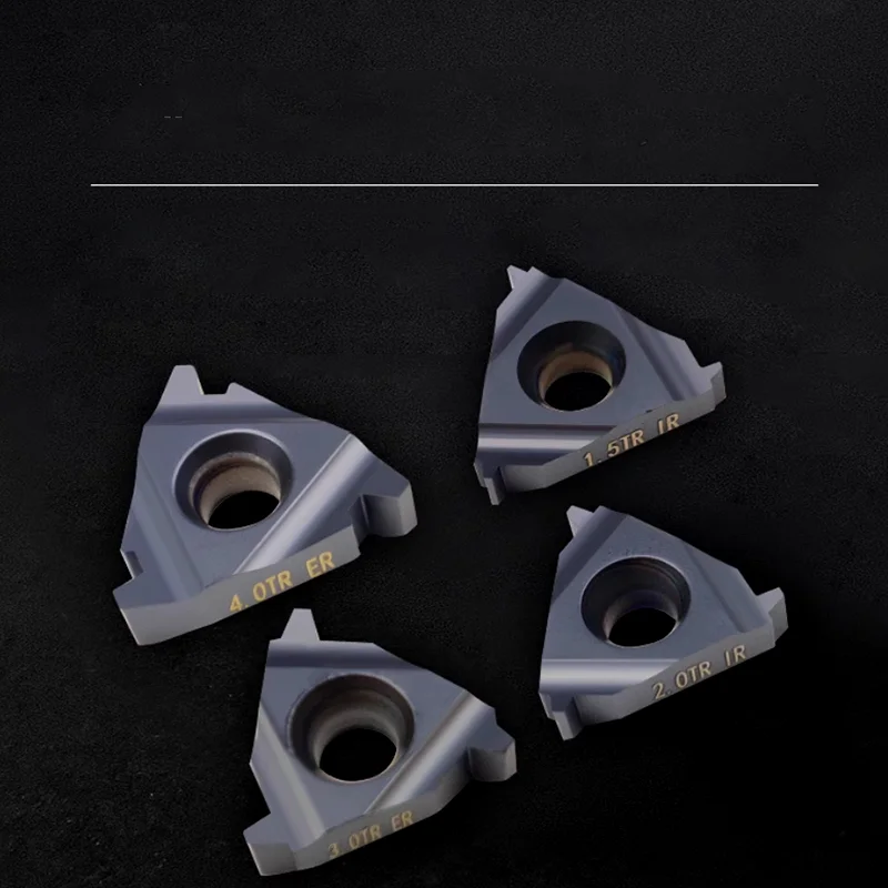 CNC 30° T-Shaped Tooth Turning Insert External Thread Cutter Grain 16ER 22ER 16IR 22IR 2.0TR 3.0TR Internal Thread Inserts