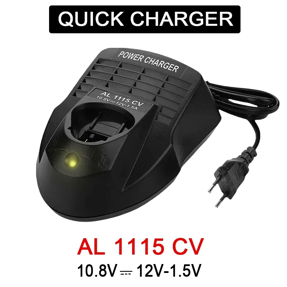 

12V 10.8V AL1115 CV li-ion Charger For Bosch BAT411 BAT412 2 607 336 996 TSR1080 GSA10.8V GWI10.8V electrical tools drill