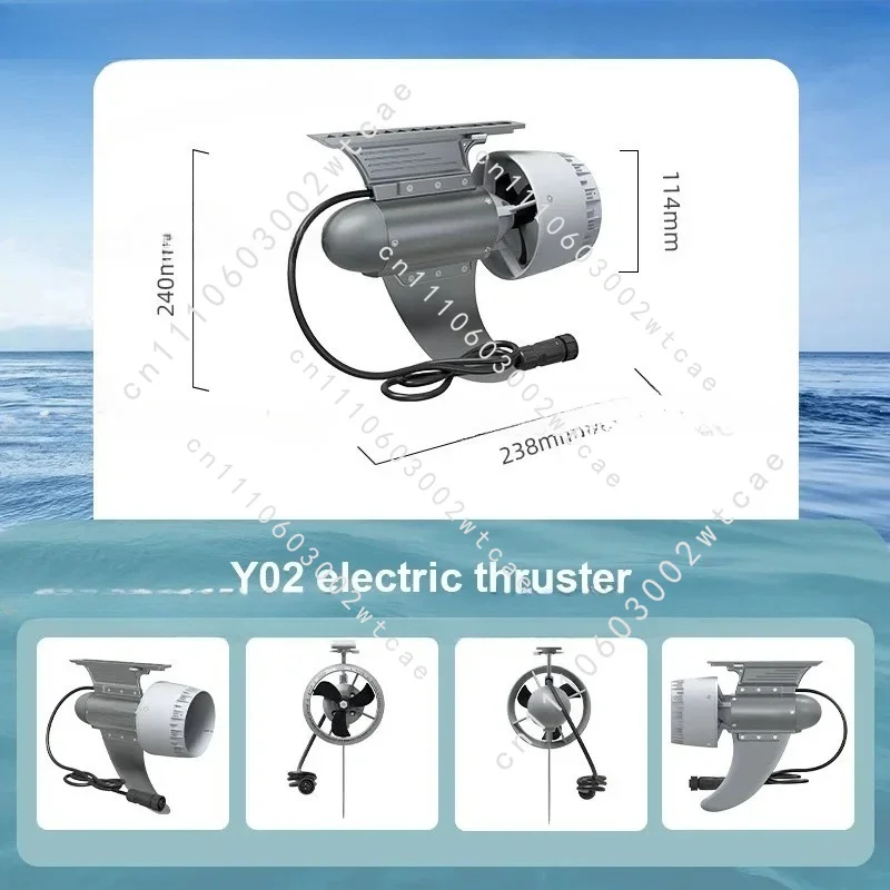 

FOC SUP Motor IFUNG00Y02 450W 10.5kg PVC Electric Fin, B1 IP68 Waterproof, Equipped with 799.2Wh Battery