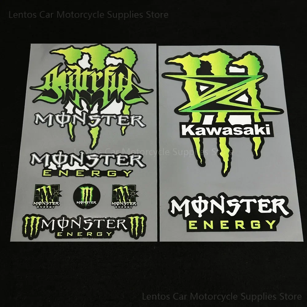 

Motorcycle Side Strip Sticker Car Vinyl Decal Monster Claw All Motorcycle Sticker Reflective Stickers Car Decoration