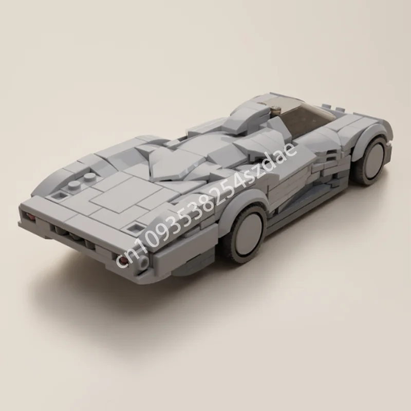 

370 шт. MOC Oldsmobile Aerotech City Champions супер автомобиль строительные блоки детские конструкции день рождения дети Рождественская игрушка в подарок