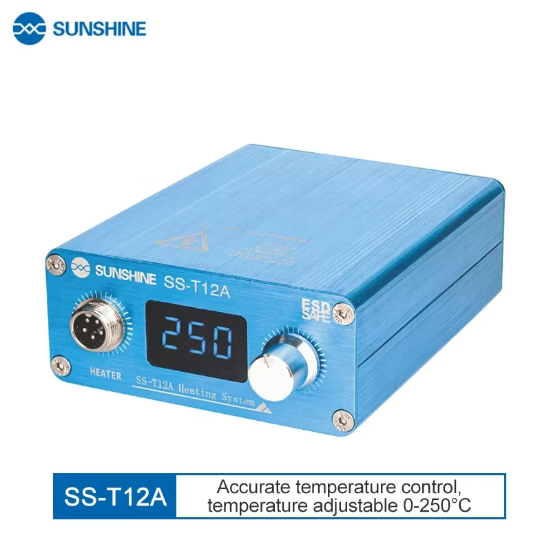 SUNSHINE SS-T12A 마더보드 미들 프레임 별도 가열 스테이션, 아이폰 X-16 프로 맥스 메인보드용, CPU 칩 수리 예열