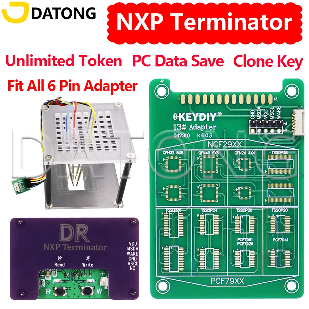 DT Car Remote Key Adapter Support NXP29XX Chip DR Terminator For Opel BMW Nissan Peugeot Citroen Jeep Renault Fiat Mitsubishi