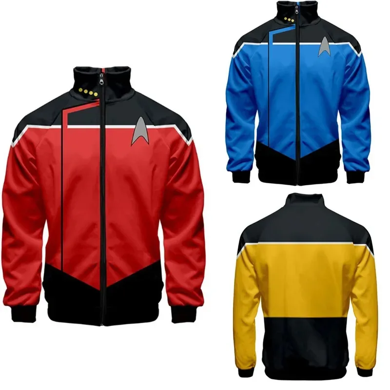 

Новинка 2020, куртка Star Falle Galaxy Star Trek Weed, пальто с 3D принтом, косплей, унисекс, для взрослых, подростков, осенняя повседневная одежда, толстовка, пальто