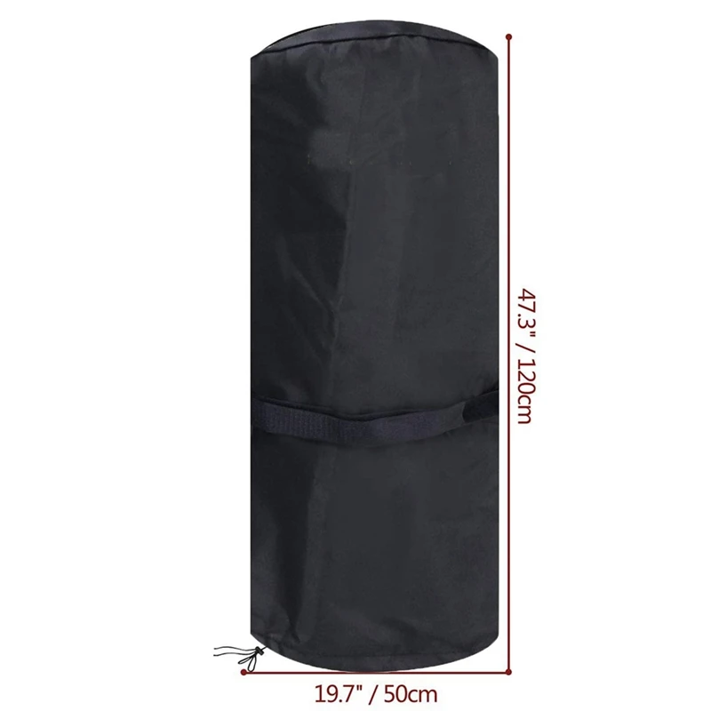 Cubiertas de calentador impermeables con cremallera, resistente a roturas, antinieve, resistente al viento, a prueba de polvo, para Patio