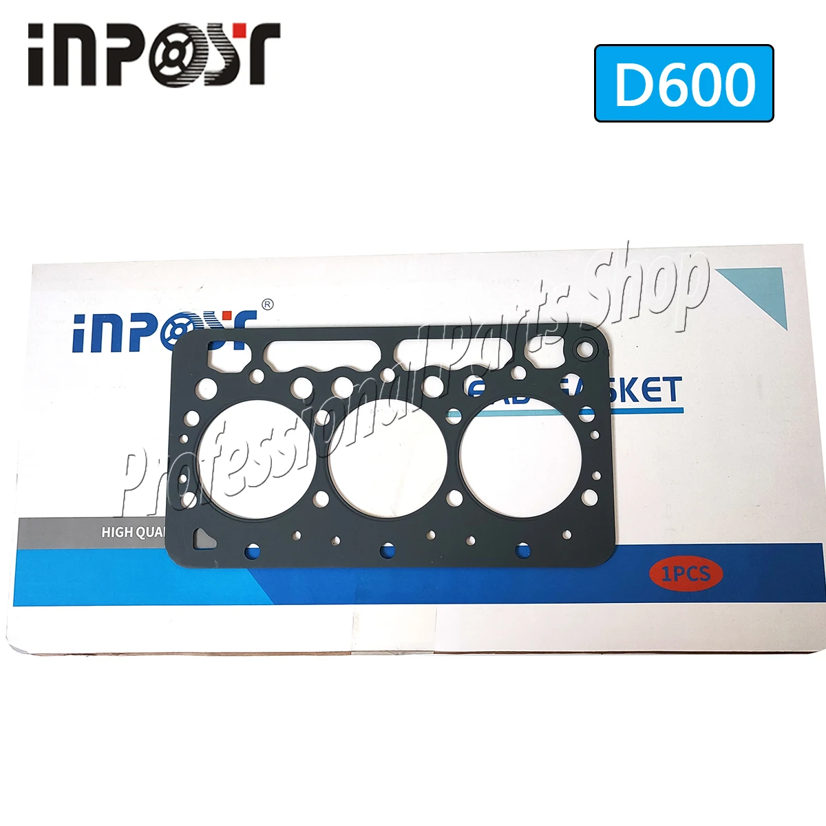 

1PC New D600 Cylinder Head Gasket for Kubota D600 Engine (METAL)