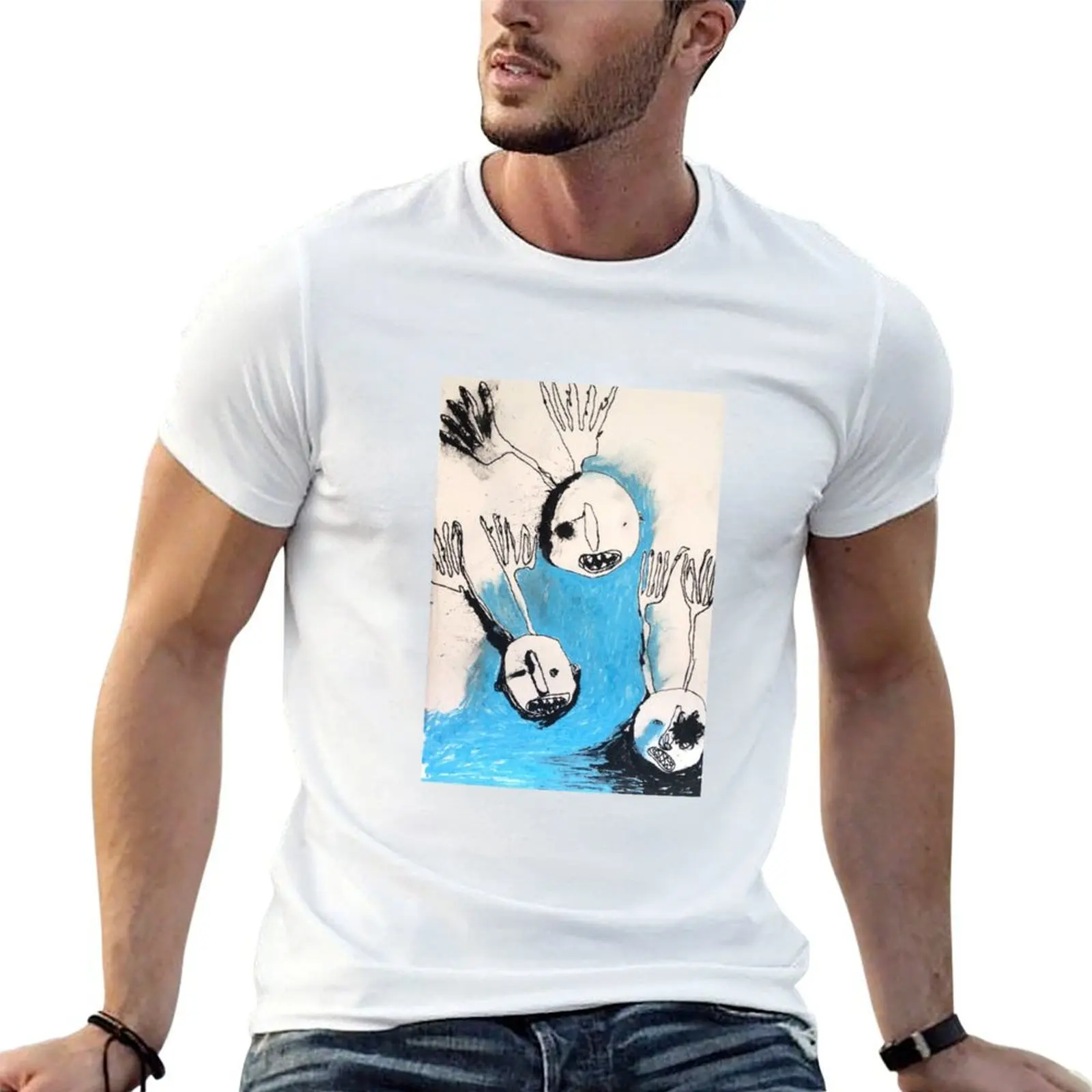 

night men without bodies T-Shirt anime tshirt t shirts for man cotton T-Shirt