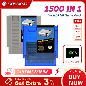 Flash Card Nes N8 Card Everdrive-N8 Remix China Version For NES 8 Bit Video  Game Console Retro Game Accessories - AliExpress