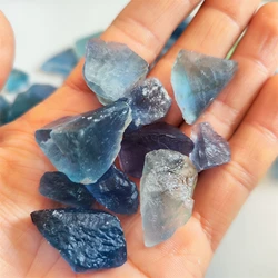 Natural Fluorite Crystal Stone Irregular Quartz Crystal Stone Fengshui Healing Decoration Stones for Home Mineral Specimens