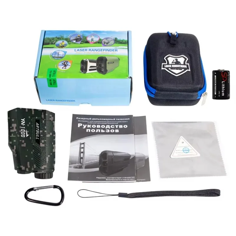 جهاز تحديد المدى بالليزر الاحترافي للجولف 6X مقياس مسافات ليزر طويل للجولف/الصيد #5